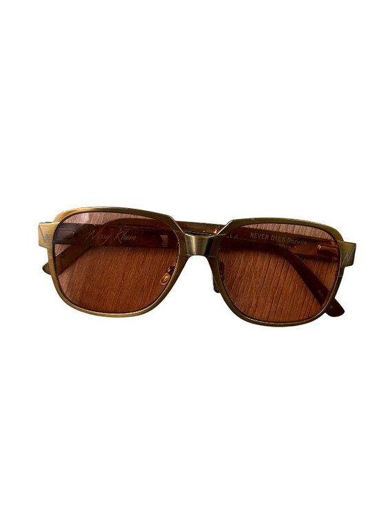 Nessy Khem Dennis Never Dies Brown Classic Square Sunglasses main image 5